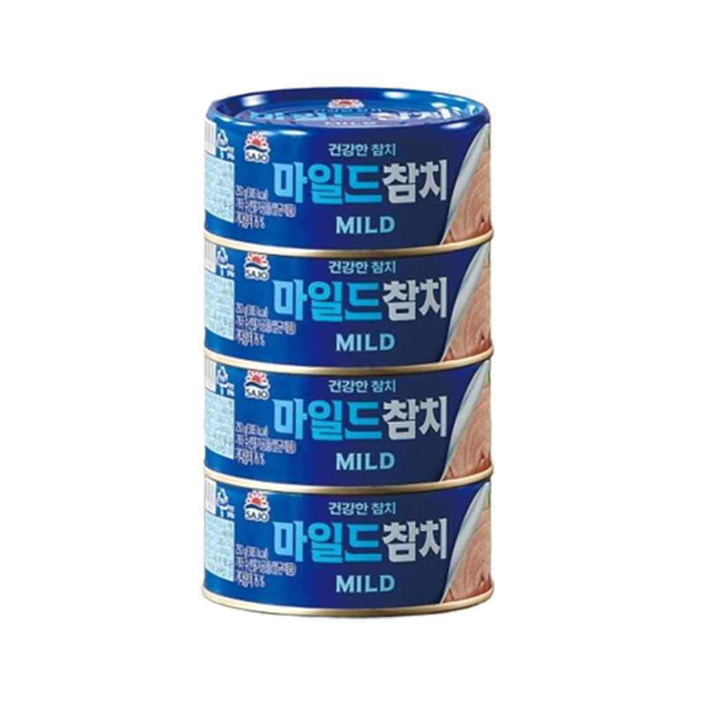 CANNED TUNA(MILD) 4EA 100g